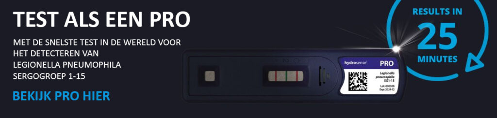 Legionella test HydroSense PRO